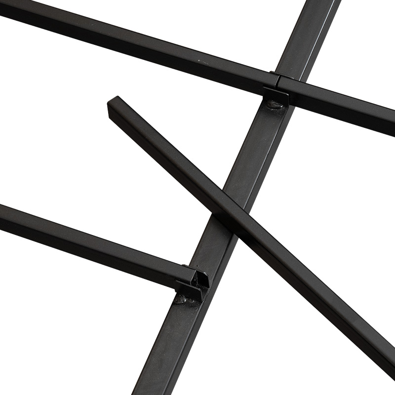 Suspended Double Iron Bed Frame