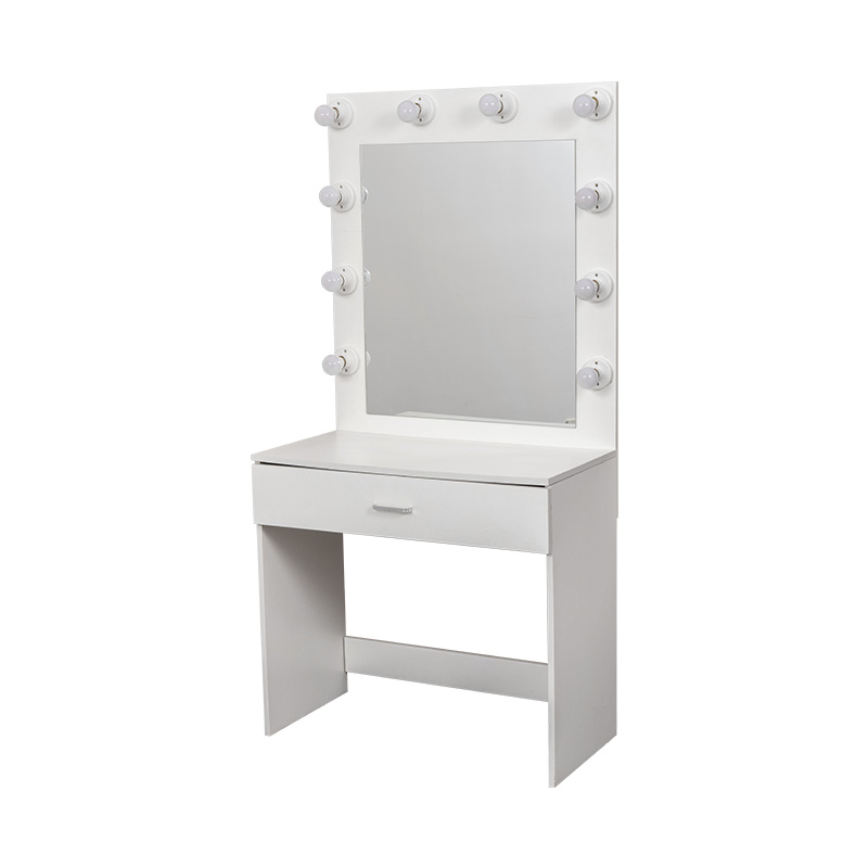 Dressing Table With Light Bulb