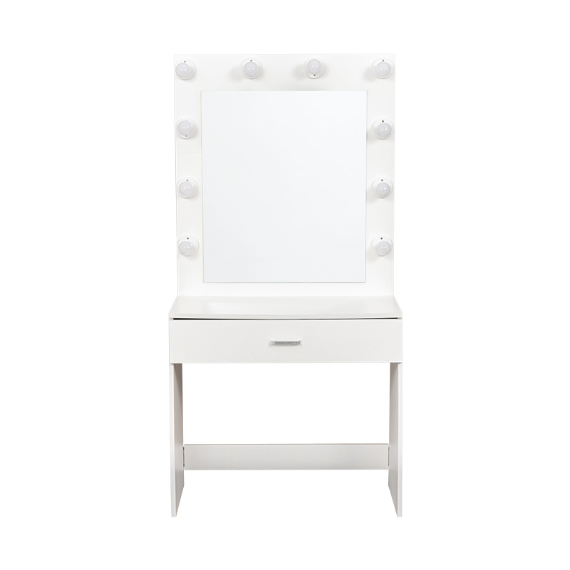 Dressing Table With Light Bulb