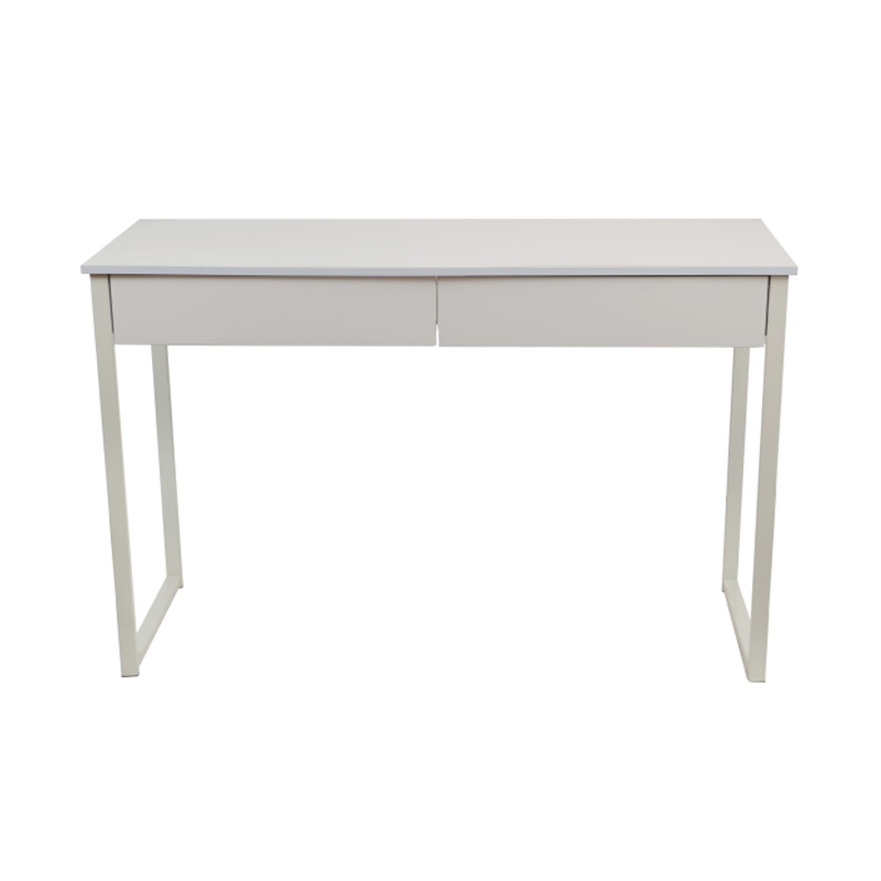 Simple Double Drawer Computer Desk