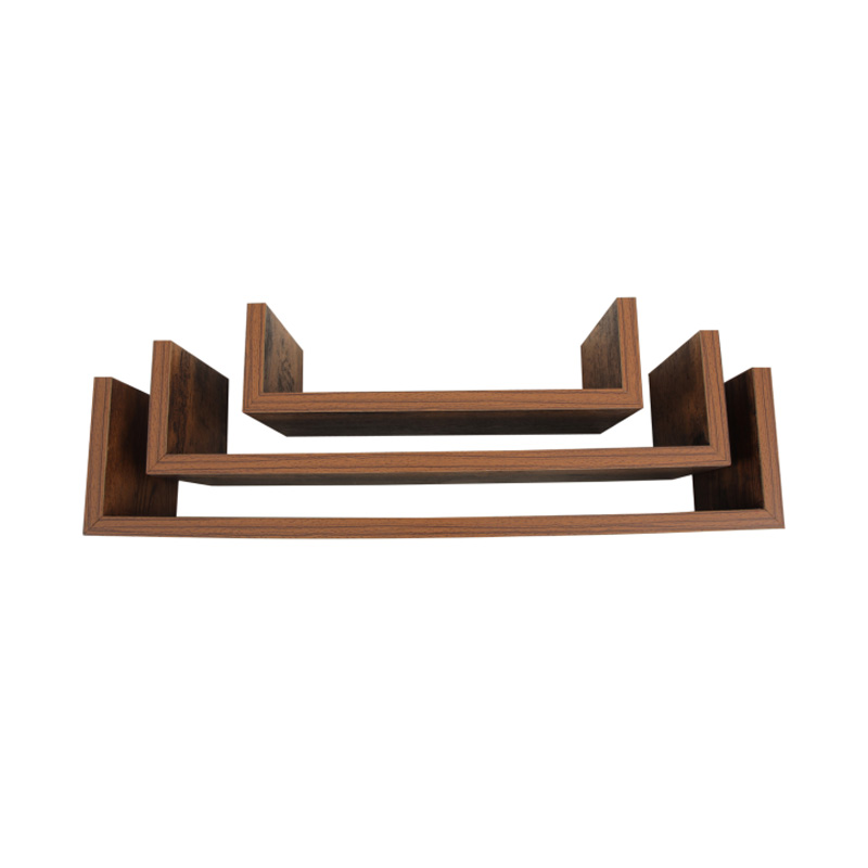 U-Shaped Three-Wall Shelf