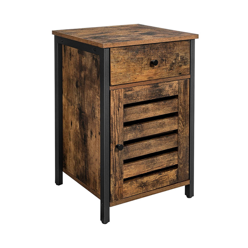 Steel And Wood Sideboard