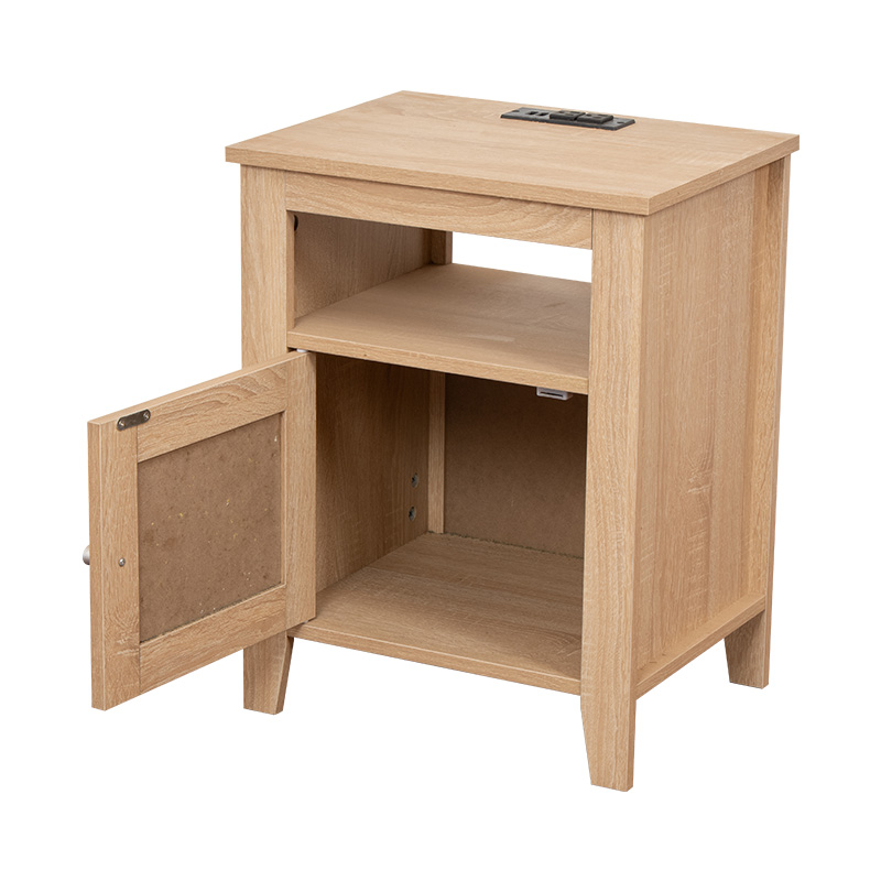 Bedside Table With Insert Board