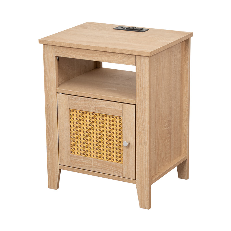 Bedside Table With Insert Board