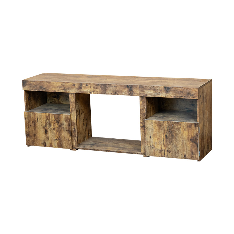 Industrial Style Fireplace TV Cabinet